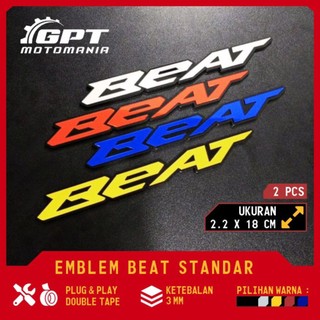 beat standar stiker akrilik mirror beat standar GPT Motomania