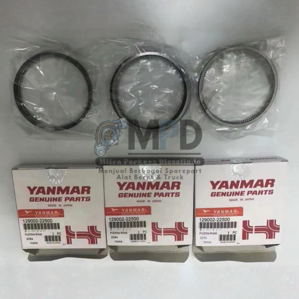 ลูกสูบแหวน 4TNV84 4TNE84 4D84 Yanmar 129002-22500