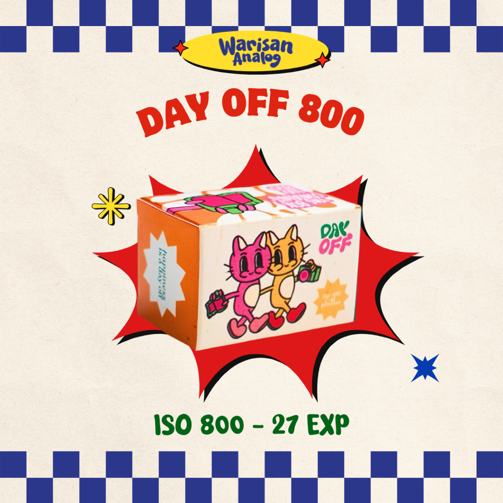 DAY OFF 800 - ROLL FILM 35MM - ISO 800 - 27EXP