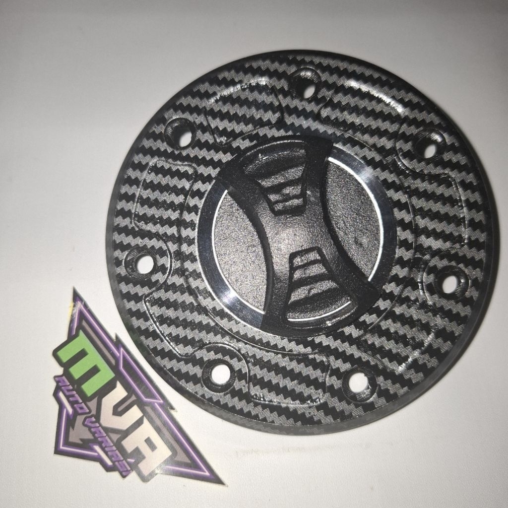 CUSTOM CNC TANK CAP NINJA RR คาร์บอน WTP sys THAILAND