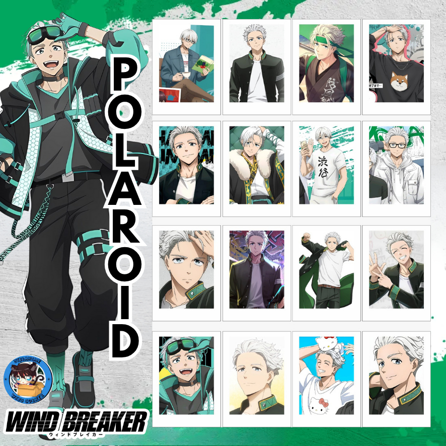 อะนิเมะโพลารอยด์ เบรกเกอร์ลม Umemiya Hajime / สามารถปรับแต่งได้