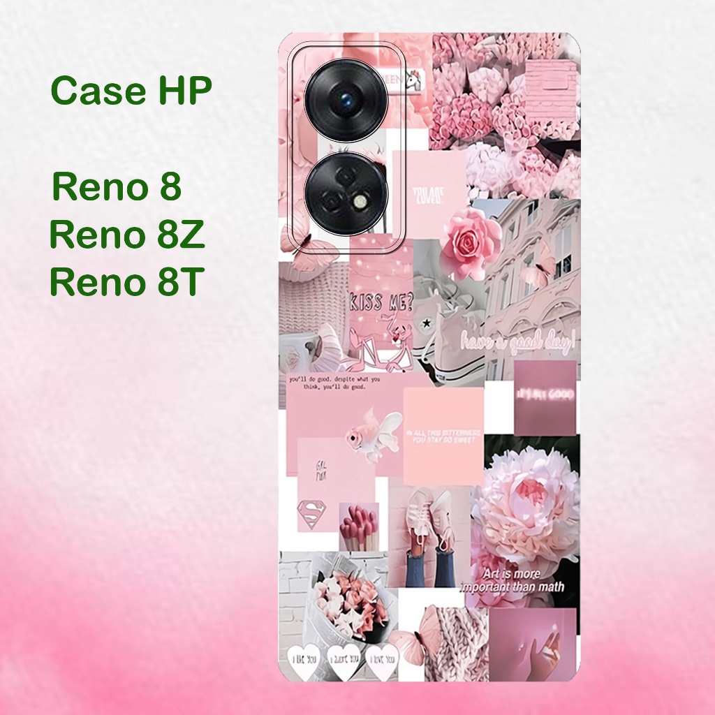 CASE oppo reno 8 / oppo reno 8Z / oppo reno 8T / oppo reno 8 pro - ซิลิโคนสีดํา วัสดุยืดหยุ่นหนา