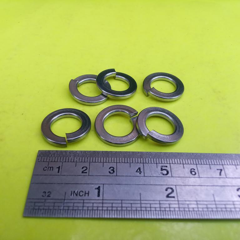 M14 แหวนสปริงเกลียวสีขาว / แหวนเจาะกุญแจ 22 ชิ้น / M14 วงแหวนสปริง / M14 นิ้ว / M14 แหวนสปริง / M14 