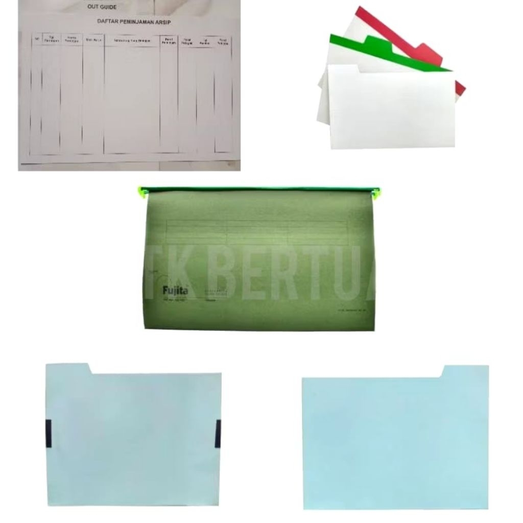 แขวน FOLDER GUIDE HAANG MAP แขวนแผนที่โค้ง FILE INSERTER ARCHIVE OUT GUIDE OUT SHEET CROSS TUNJUK