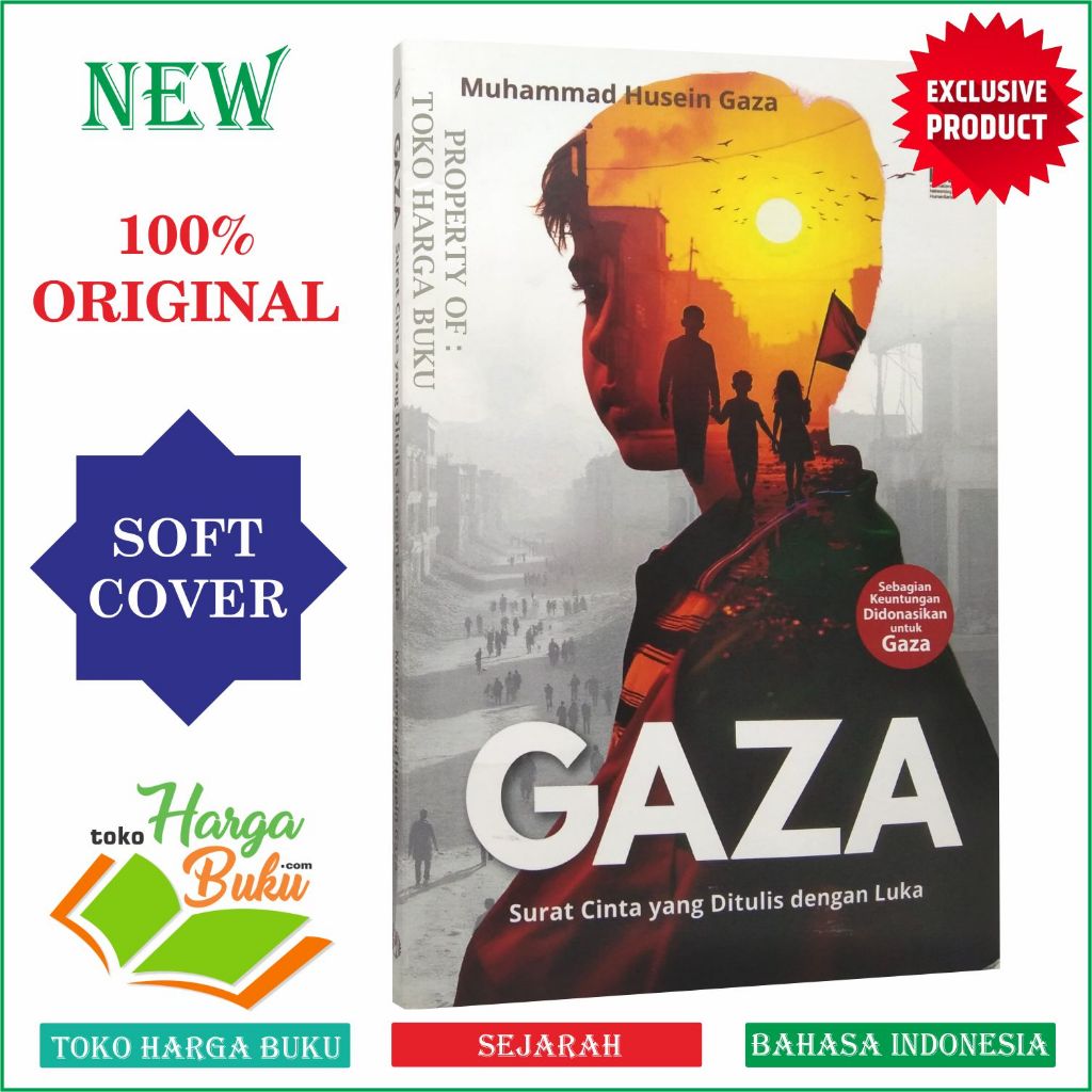GAZA Love Letter เขียนด้วยแผล ORIGINAL โดย Muhammad Husein Gaza Palestine Syamil หนังสือ
