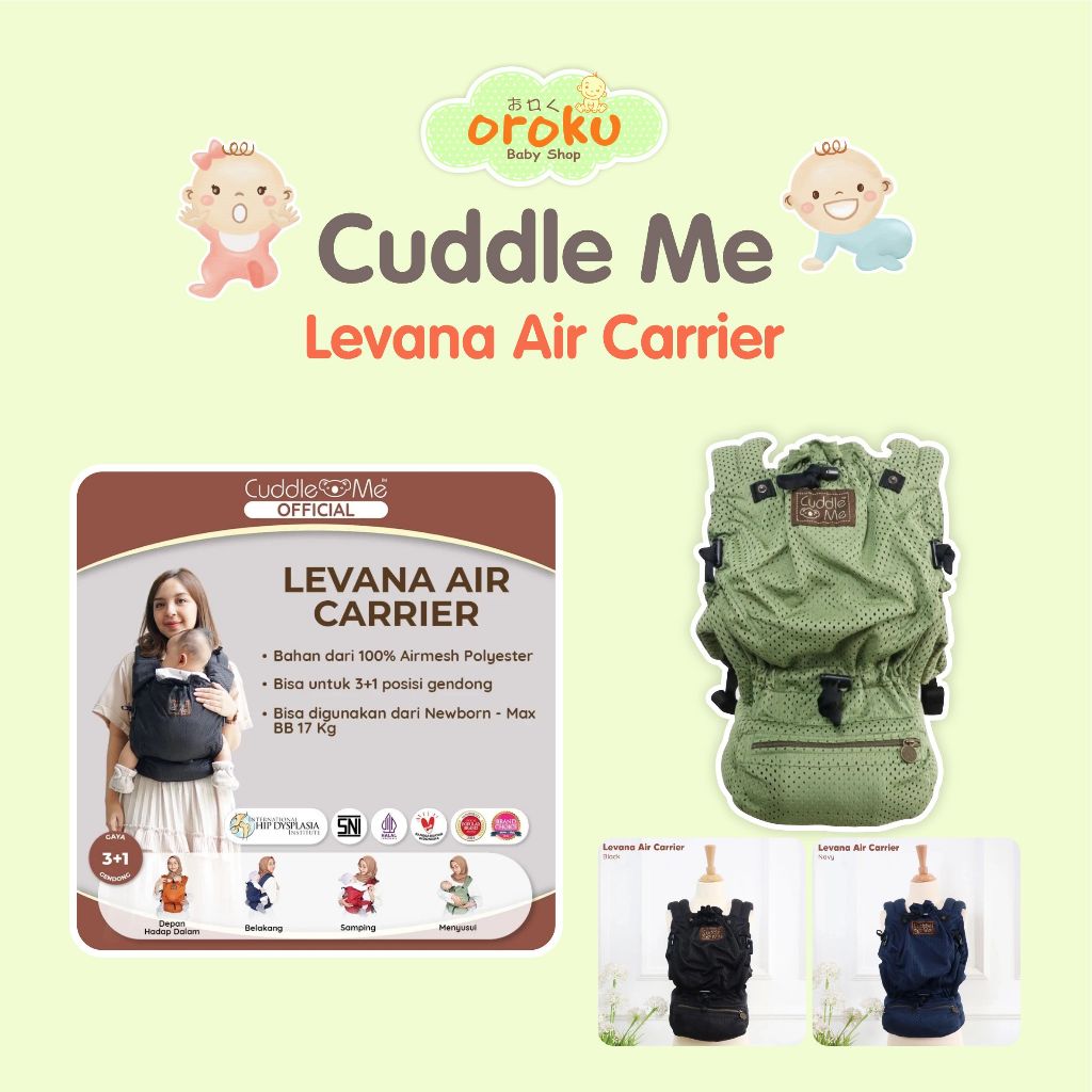CUDDLE ME LEVANA AIR CARRIER / BABY CARRIER