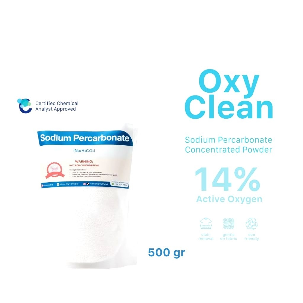 OXY POWDER 500gr STAIN REMOVER สําหรับผ้าและ FUNGUS 500gr