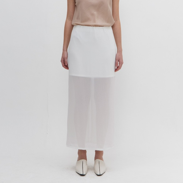 MORNINGSOL Echo Sheer Skirt I กระโปรงผู้หญิง