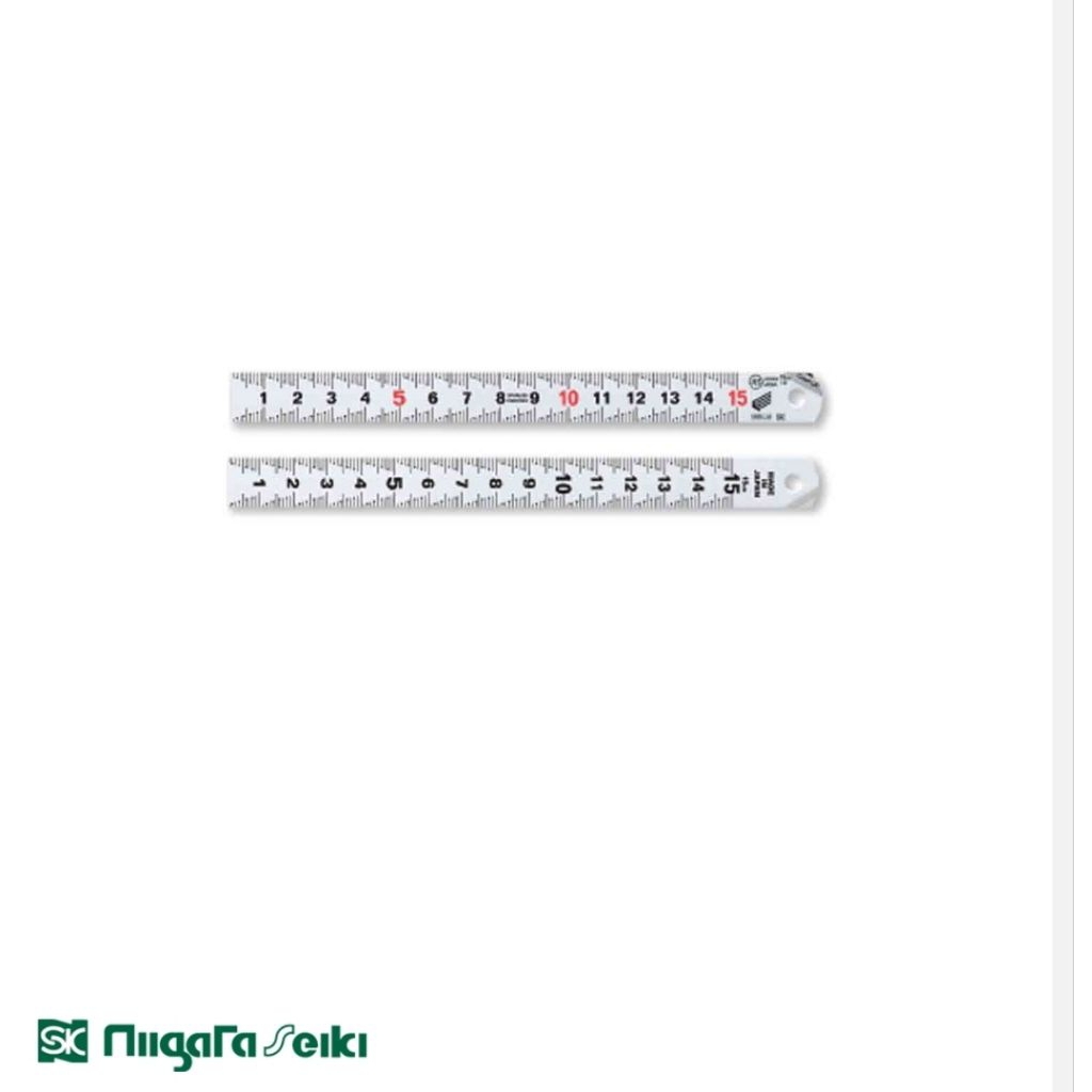 SV-300KDNiigata Seiki ไม้บรรทัดสแตนเลส 300 มม. Kaidan-SV-300KD