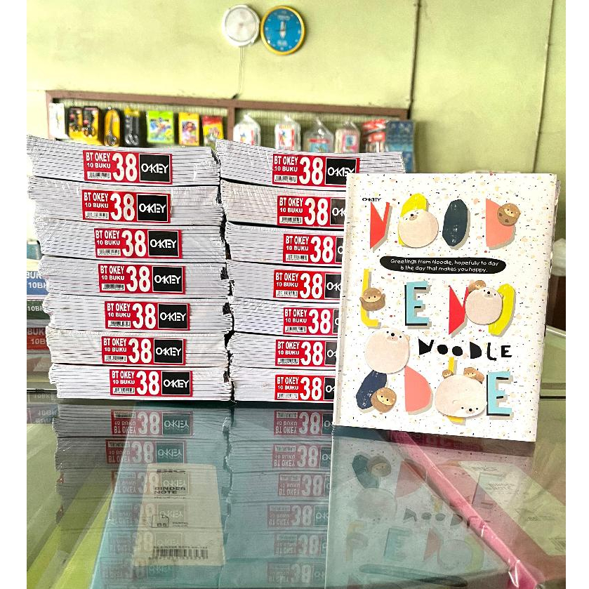 Panda Shop สมุด Okey 38 แผ่น