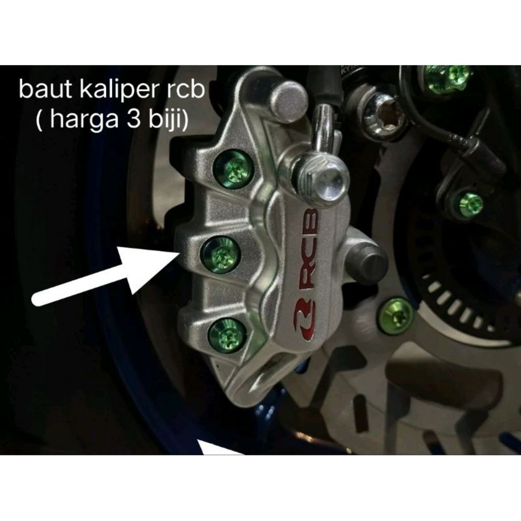 VIETNAM RCB CALIPER TITANIUM BOLT ดั้งเดิม