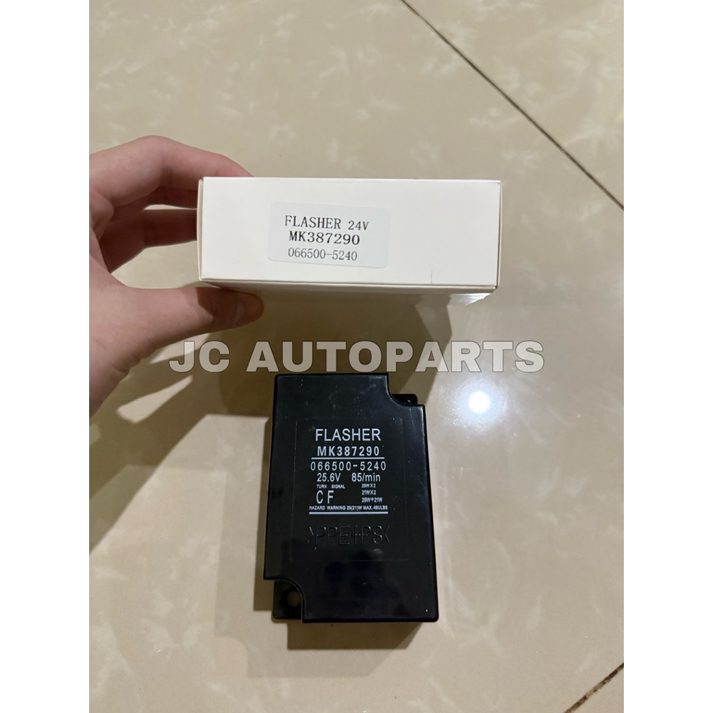 Flasher Sein Flasher Sen Canter PS125 Turbo PS135 PS110 สีดํา 6 ขา MK387290