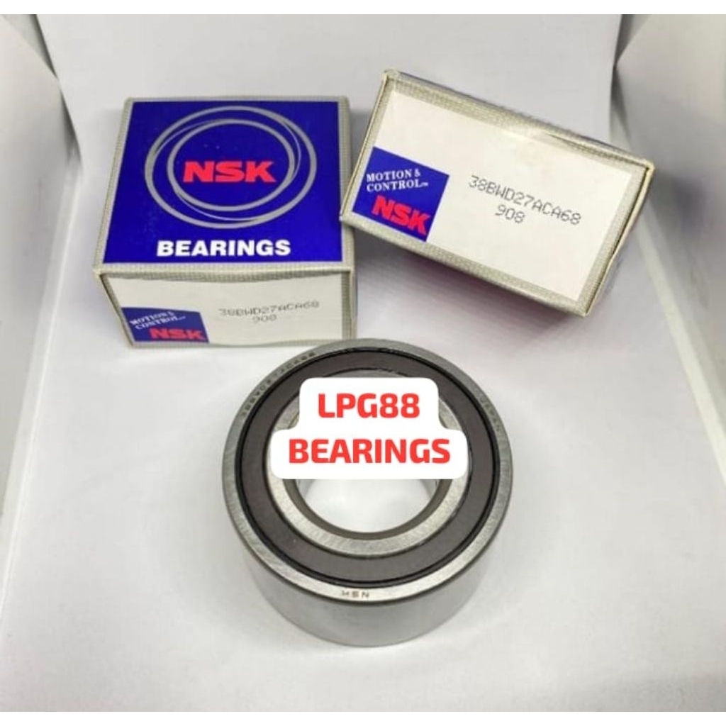 BEARING 38BWD27 NSK FRONT WHEEL BEARING JASS RS MOBILIO BRIO 38 BWD 27