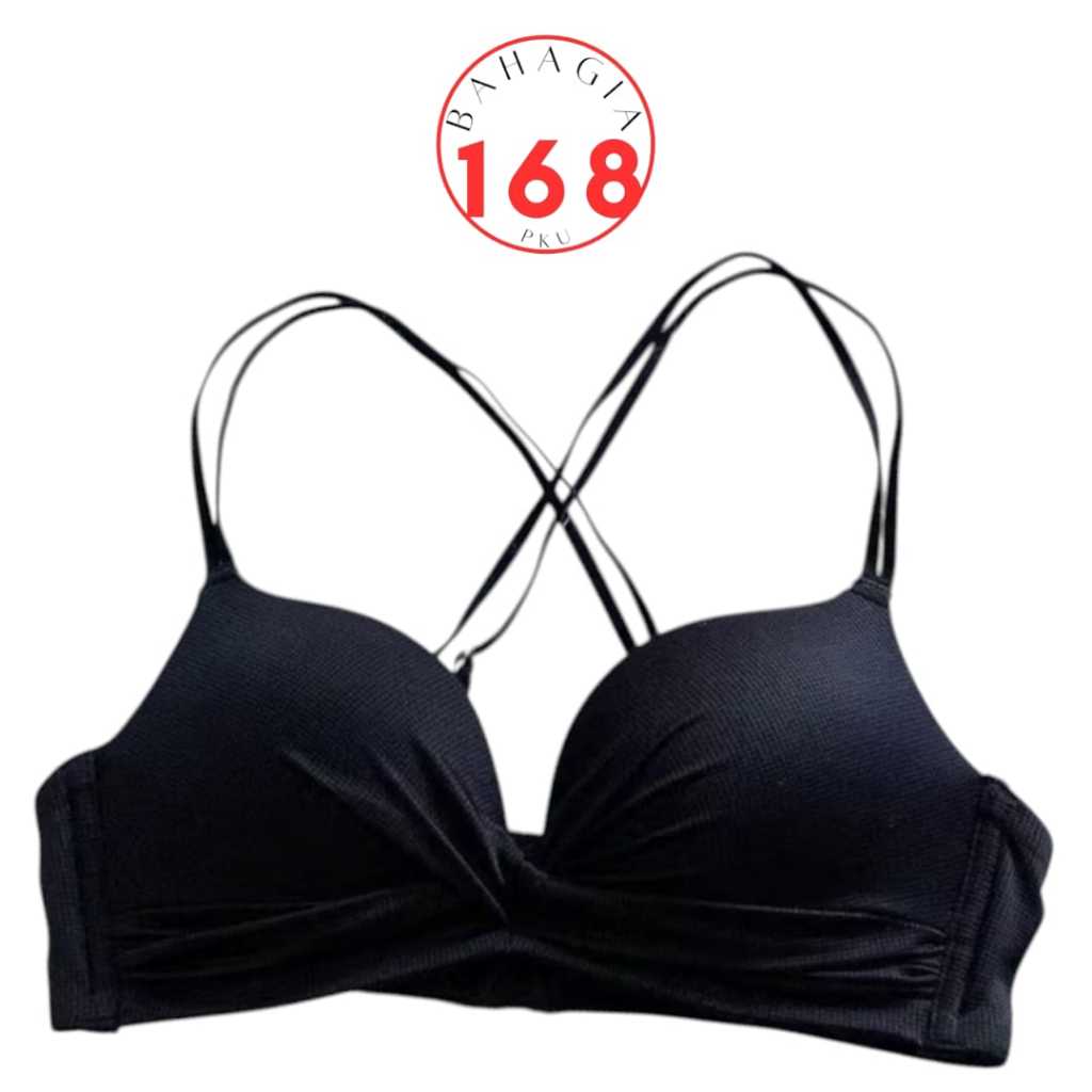 (TG008) Seamless Deep V Cross Woman Bra