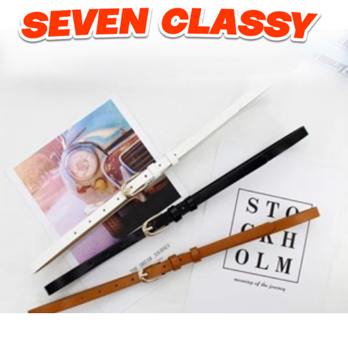 SC - เข็มขัดผู้หญิง B105 LEATHER STRAP