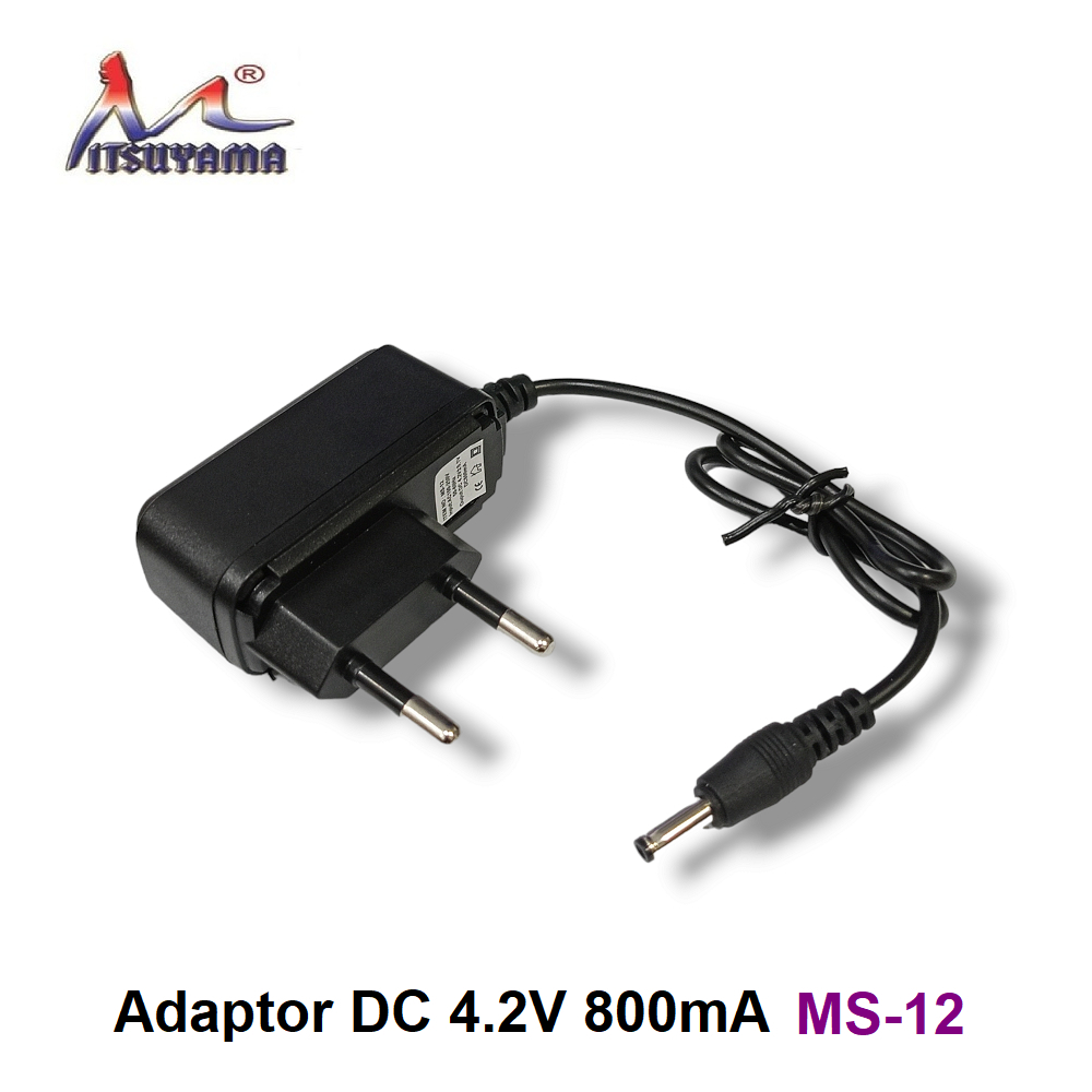 MITSUYAMA MS-12 DC 800MA TRAVEL ADAPTER FLASHLIGHT CHARGER
