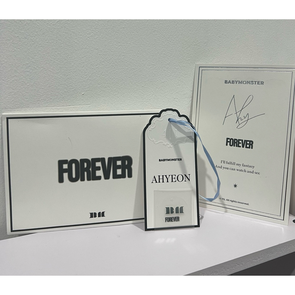 BABYMONSTER FOREVER AHYEON MEMBER ALBUM