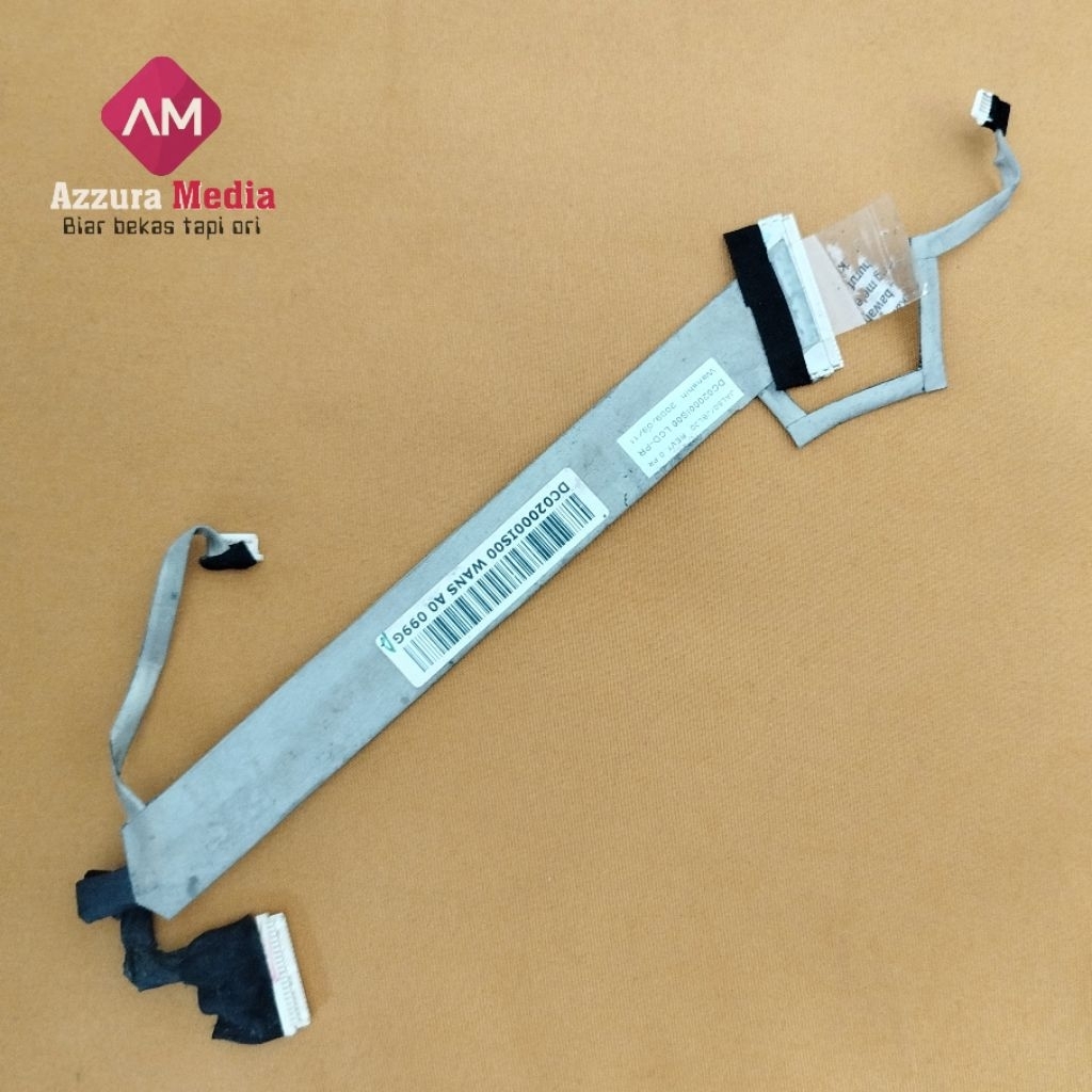 LAYAR ยืดหยุ่นสายยืดหยุ่น LCD หน้าจอ LED LVDS COMPAQ PRESARIO CQ40 CQ41 CQ45 HP PAVILION DV4