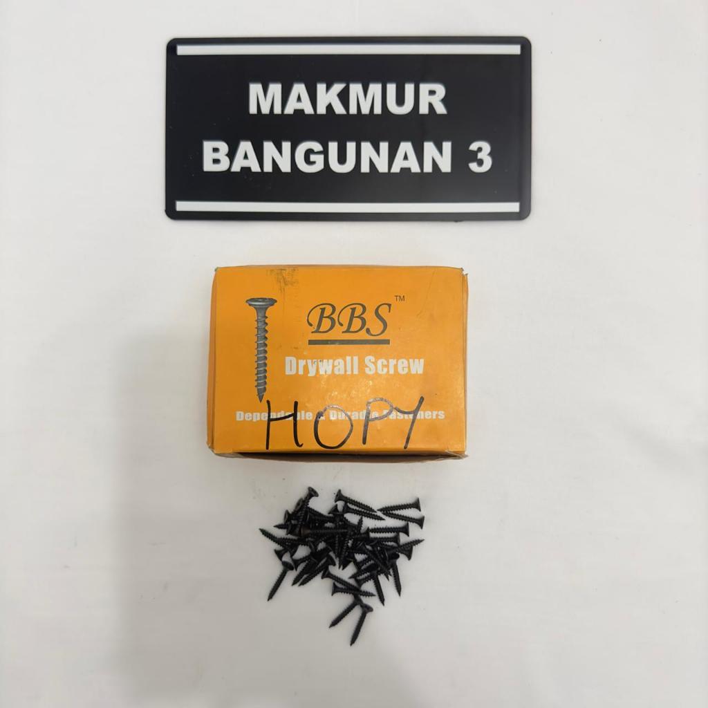 MB3 - GYPSUM DRYWALL SCREW| แบรนด์ บีบีเอส | ขนาด 1-1/2 x 6 นิ้ว