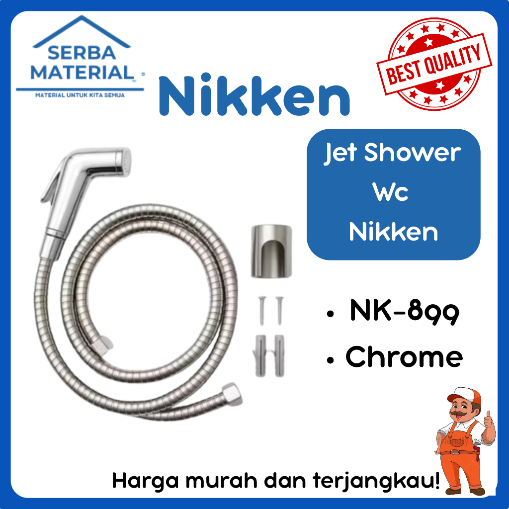 NIKKEN JET SHOWER NK-899 CHROME