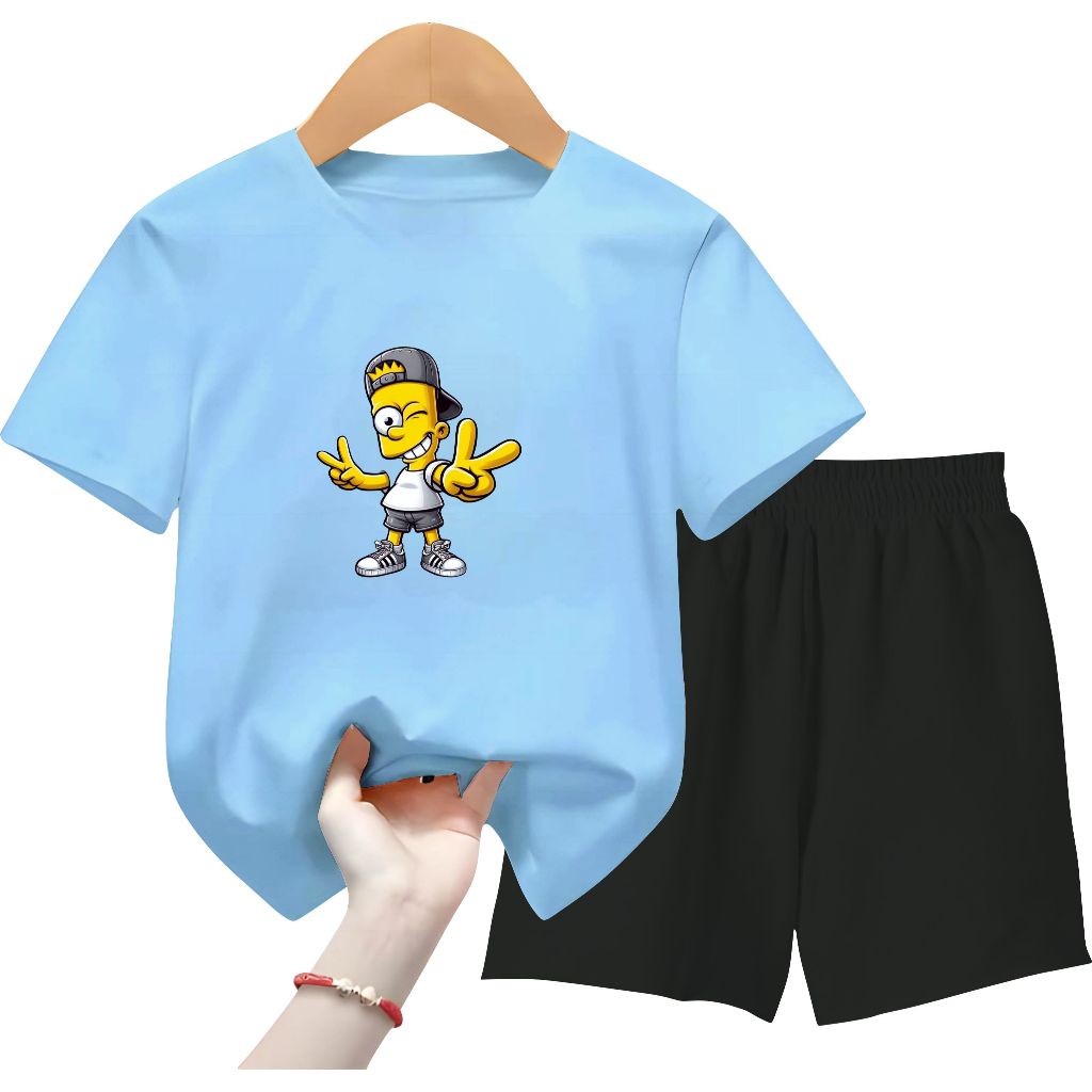 เสื้อยืด Simpson bart Simpson Kids