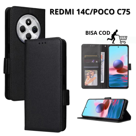 Xiaomi Redmi 14C Xiaomi Poco C75 REDMI 13C POCO C65 REDMI 15 REDMI 15C ฝาครอบกระเป๋าสตางค์หนัง Sarun