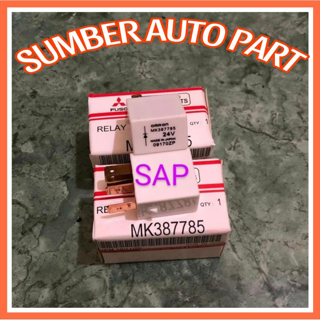 (SAP) PS125T CANTER OMRON LAMP RELAY 5 LEGS 24VOLT MK387785