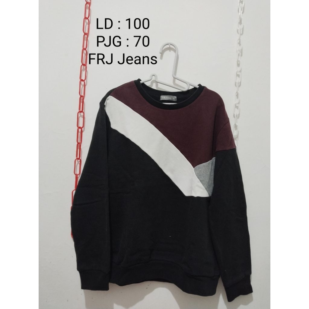 GEONATAN CREWNECK SECOND BRAND FRJ JEANS NOMINUS THREE COLOR GRADATION