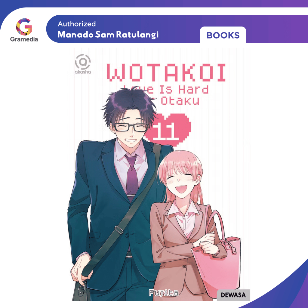 Gramedia Manado-AKASHA : Wotakoi : Love is Hard สําหรับ Otaku 11