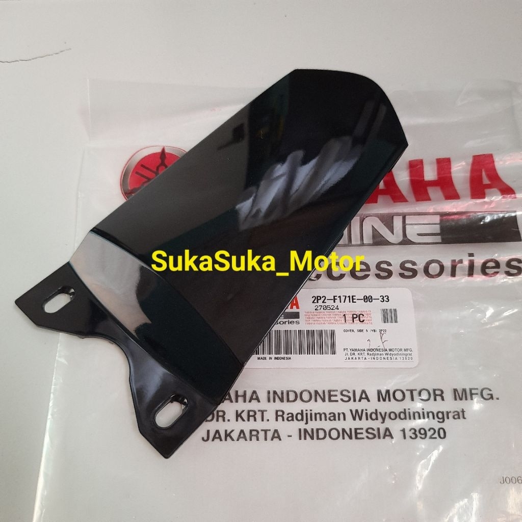 Cover Tail Pet Body Connection Jupiter Z Burhan Owl Hilam Black Ori Ygp | 2P2-F171E-00-33