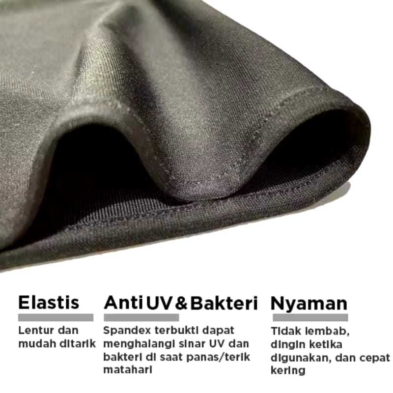 Mens Plain Black Buff Mask Motorcycle Buff Mask Face Protector Sports Buff Bandana