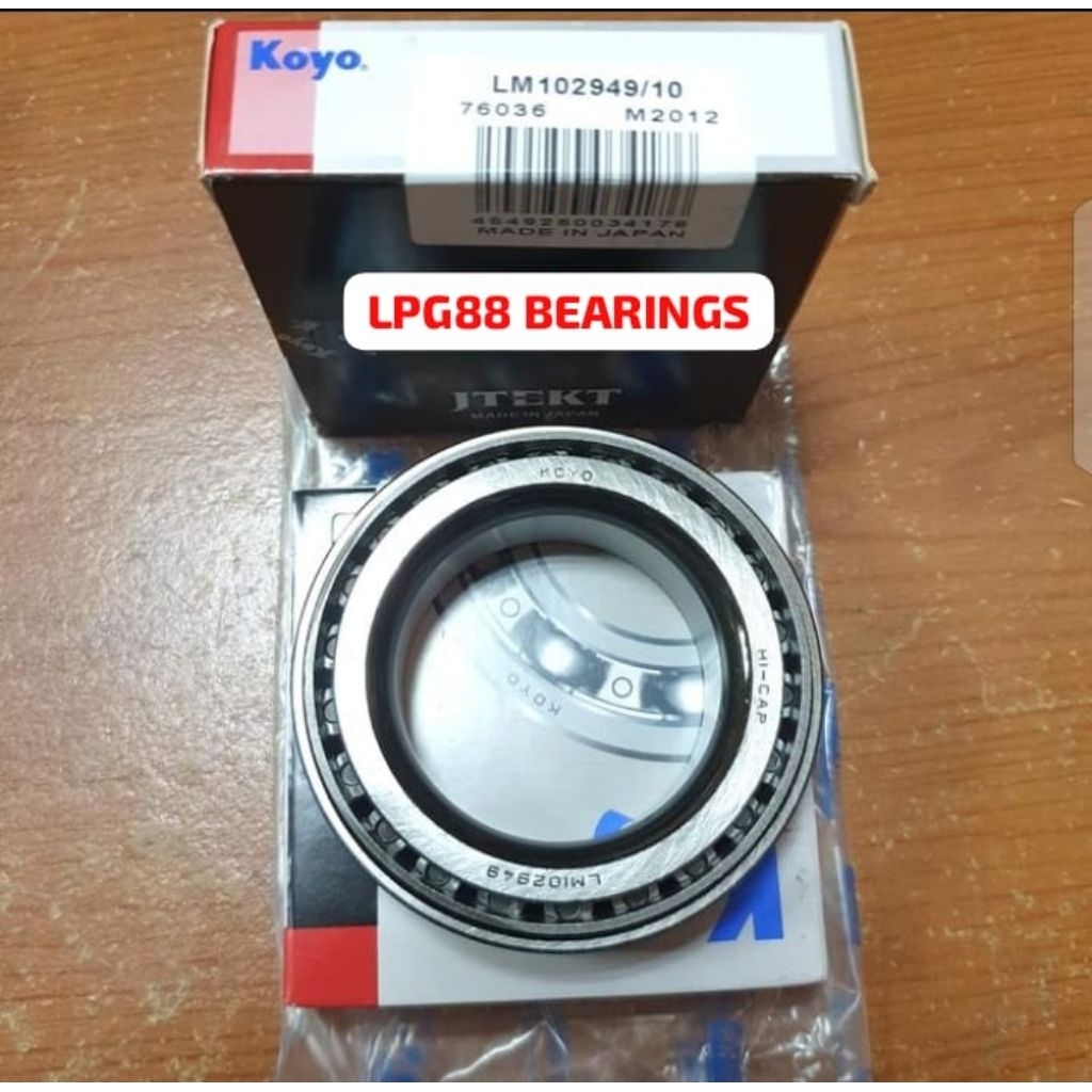 LM BEARINGS102949/10 LAND CRUISER 2F FJ55 OUTER แท่งแบริ่งล้อด้านหน้า