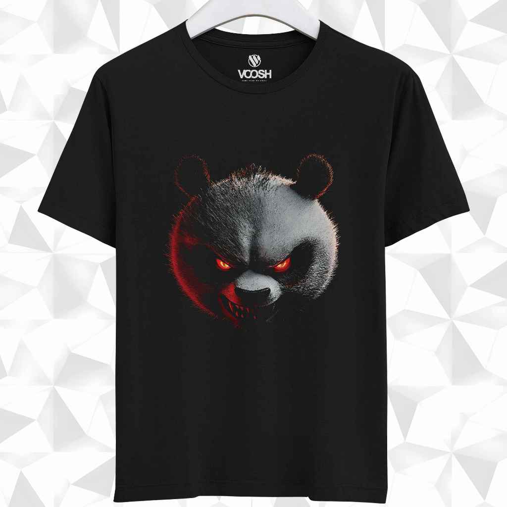 VOOSHI OFFICIAL - เสื้อยืด 3D PANDA Premium Distro ดั้งเดิม - PND10