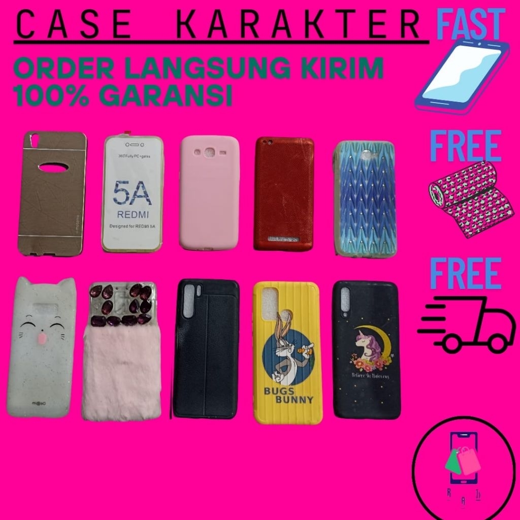 Softcase Silicone Case Motif Plain Case Viral Samsung S8 A30s A50 A50s J5 prime J2 prime J2 Note 4 O