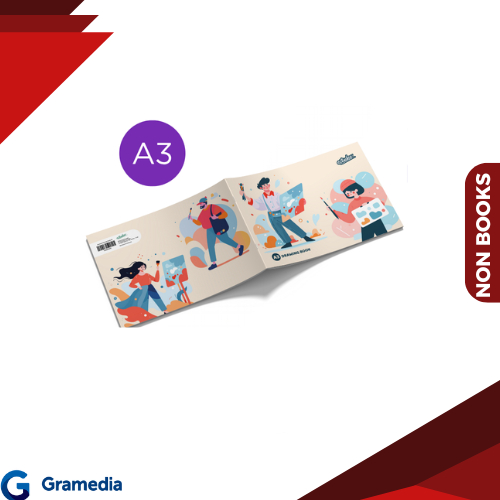 Gramedia Medan -Estudee Drawing Book A3 K People