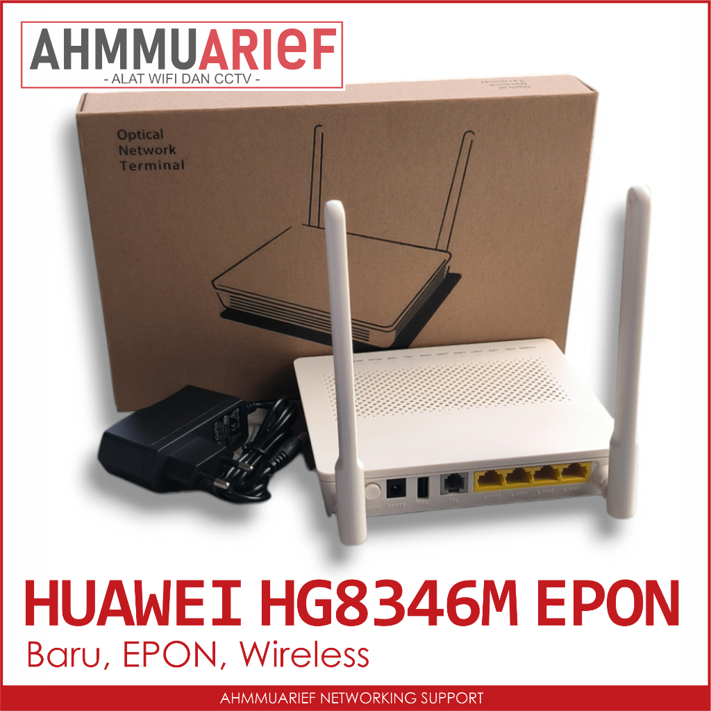 Sas MODEM ONT ONU HUAWEI ECHOLIFE HG8348M EPON ROUTER ACCESS POINT WIFI ไร้สาย