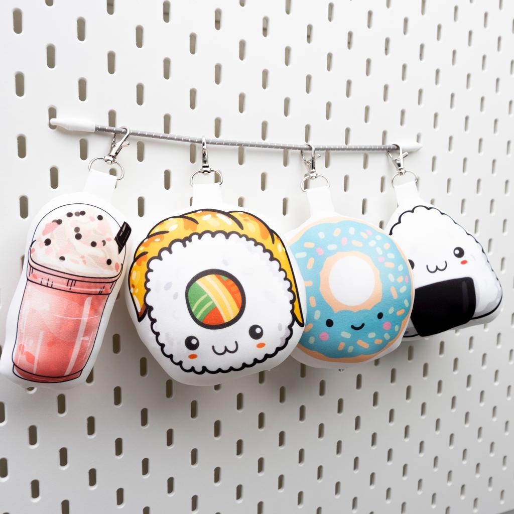 GANTUNGAN Plushie Keyring Custom / พวงกุญแจแบบกําหนดเอง / พวงกุญแจตุ๊กตา - การพิมพ์ผ้า Arlie