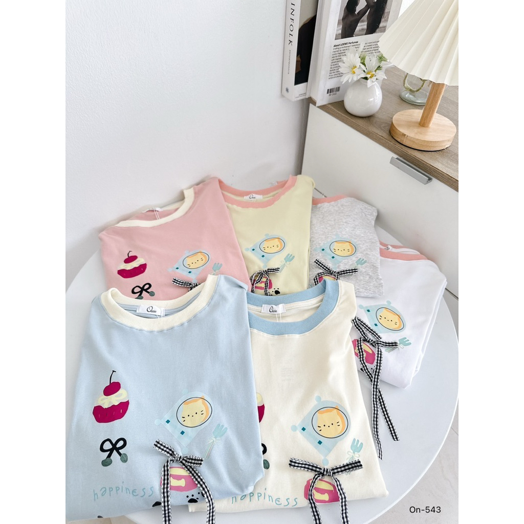 เสื้อยืดแบรนด์ OUNIE 543