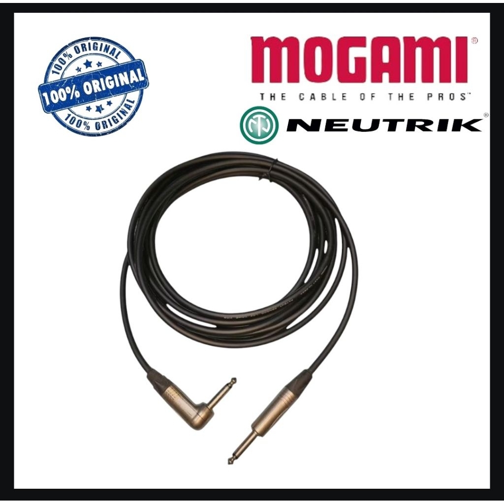 Mogami 2524 Guitar/Keybord Instrument Cable - Original 5M Electric