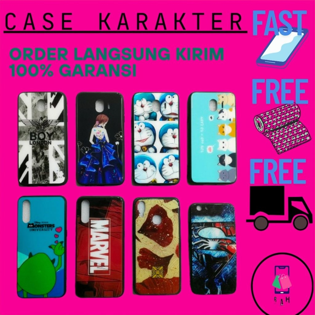 Softcase เคสซิลิโคนตัวละคร Viral Vivo v5 y53 y91/y93/y95 y71 s1 iPhone ipXs ipXsmax Ip6g ip6 ip6+ ip