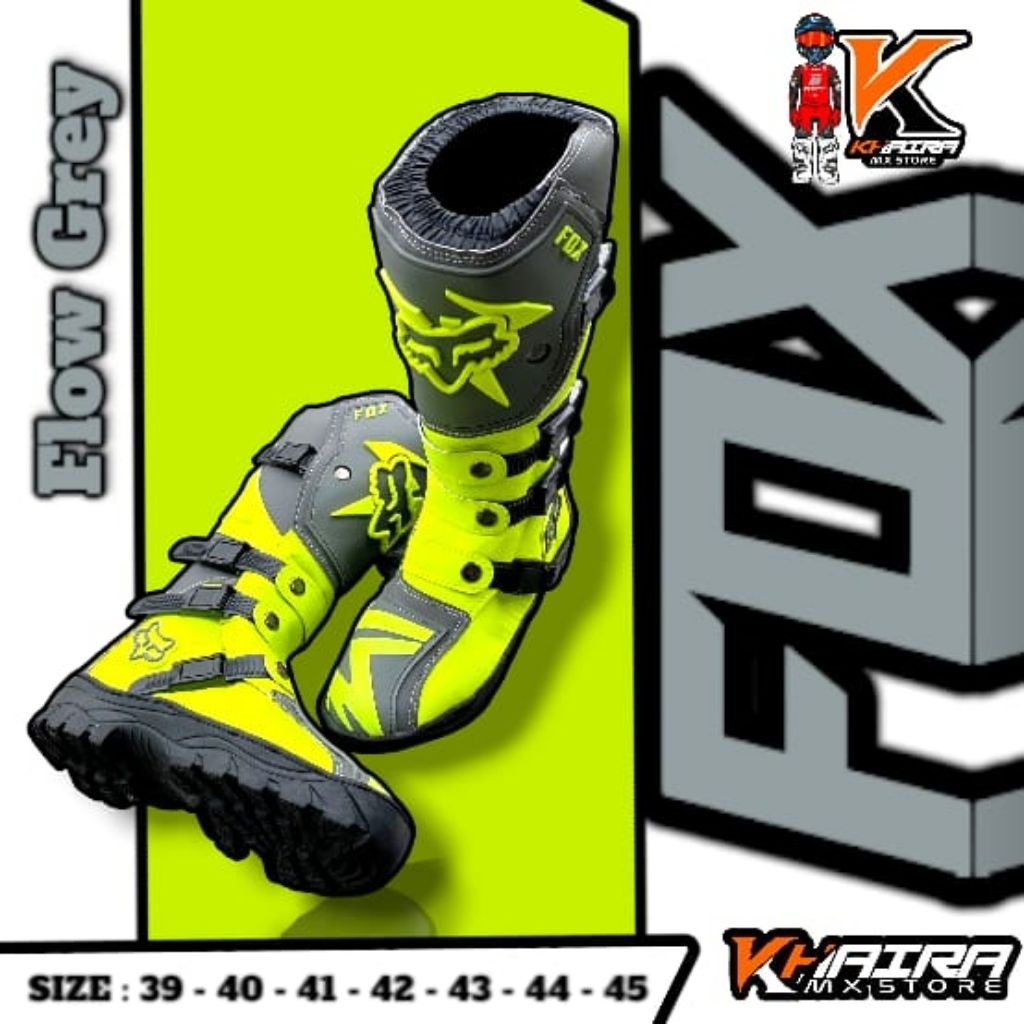 CROSS TRAIL ADVENTURE BOOTS SAFETY BIKERS MOTOCROSS FLOW GREY
