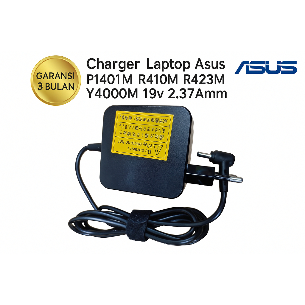 Asus P1401M R410M R423M Y4000M 4.0*1.35 มม.2.37A 45W อะแดปเตอร์ชาร์จ Original รับประกัน 3 เดือน Char
