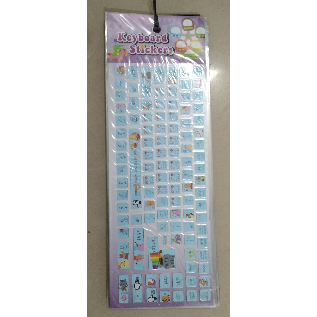 Ghif Sticker Sticker Keyboard PC คอมพิวเตอร์แล็ปท็อป