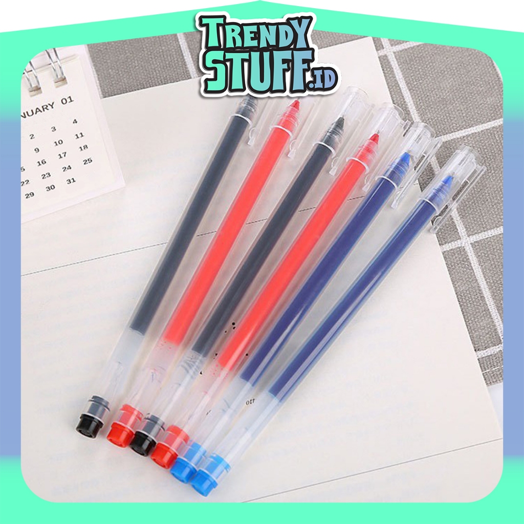 อินเทรนด์Stuff.id Gel Pen 3 สี 0.5mm 1 ชิ้น R439
