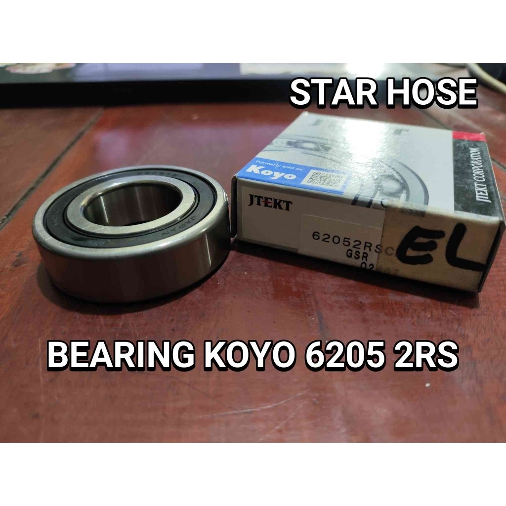 BEARING KLAHER KOYO 6205 2RS