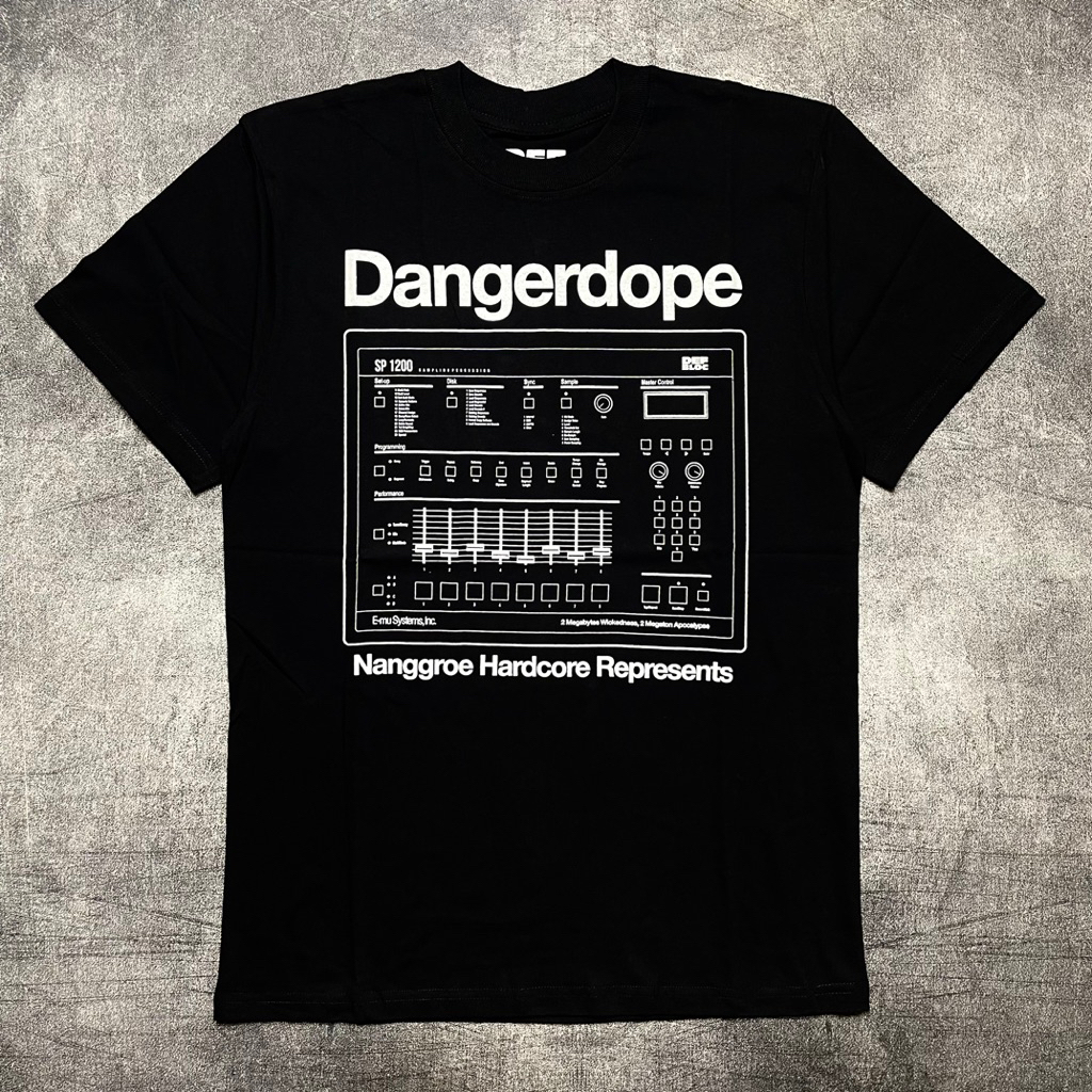 ORI Tshirt DANGERDOPE - NANGGROE HARDCORE HARDCORE สินค้าอย่างเป็นทางการ