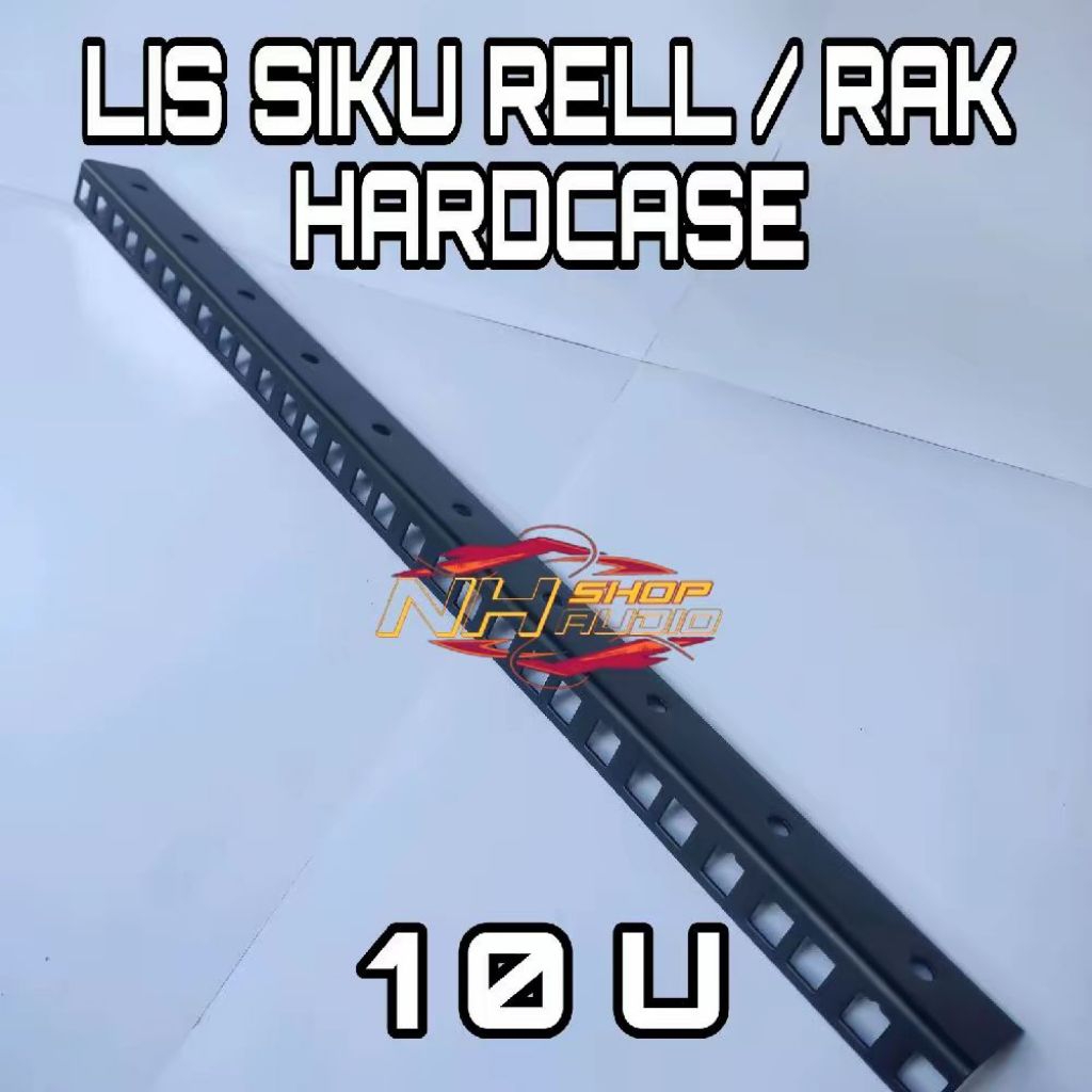 SIKU 10U Hardcase Rell มุม Trim 10U Hardcase Bracket Rack Hole Audio Rack 10 U Hardcase 44.5 ซม.ยาวเ