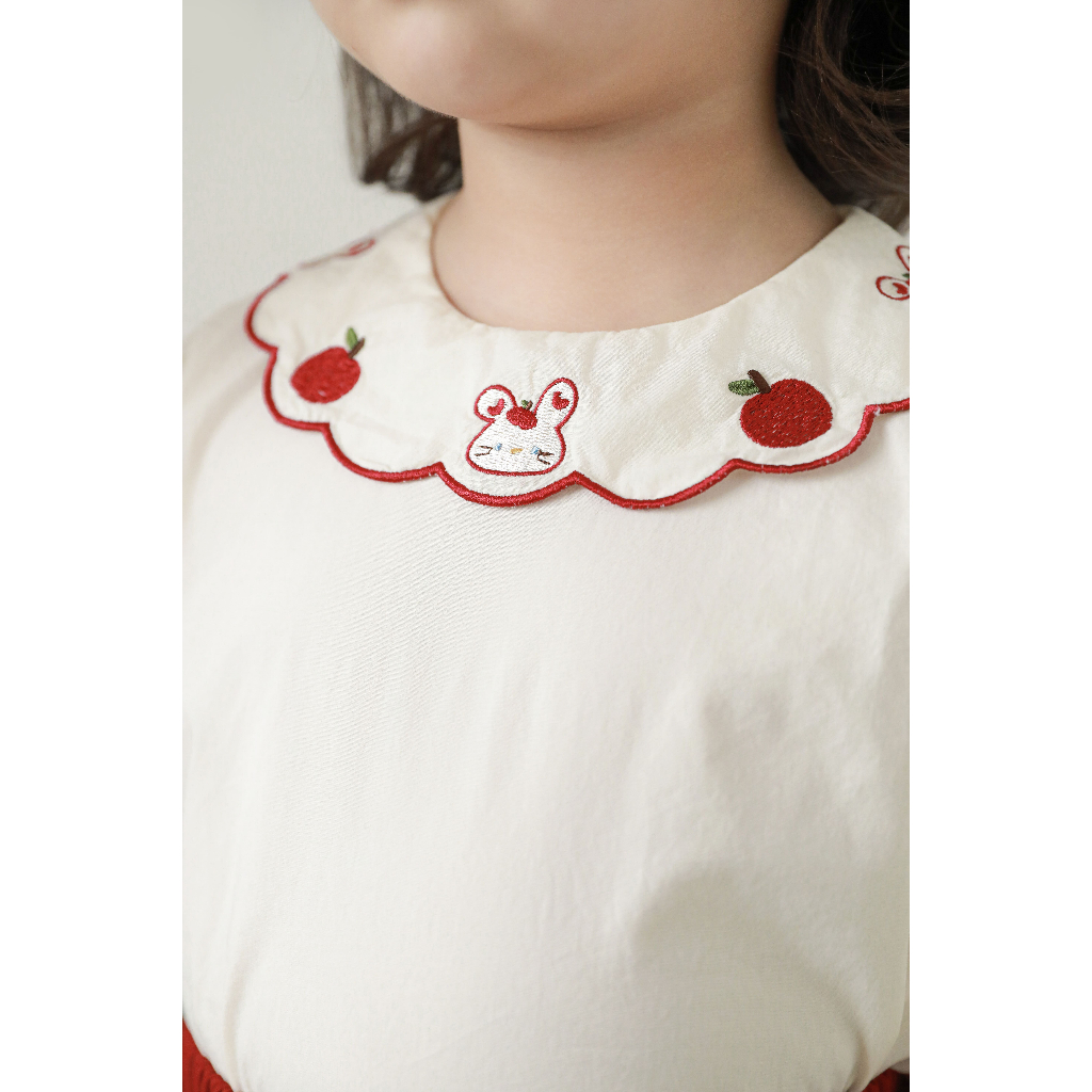 Nsc - เสื้อเอโลดี้ | เสื้อผ้าเด็กทารก&เด็กหญิงคอปกปัก | เสื้อท็อปผ้าฝ้ายสําหรับเด็กทารกและเด็กวัยหัด