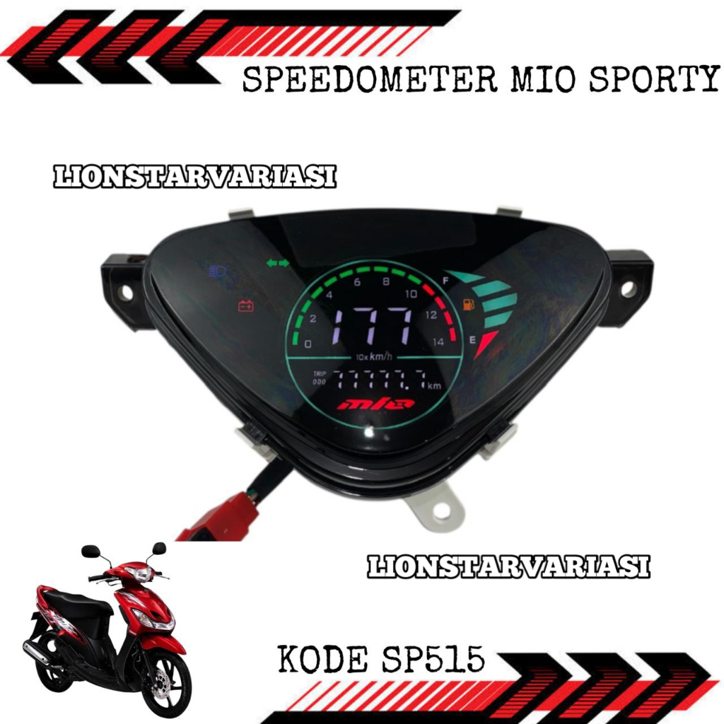Speedometer Mio Digital Speedometer Mio Sporty Mio Smile เวียดนาม Yamaha Speedometer Digital LED LCD