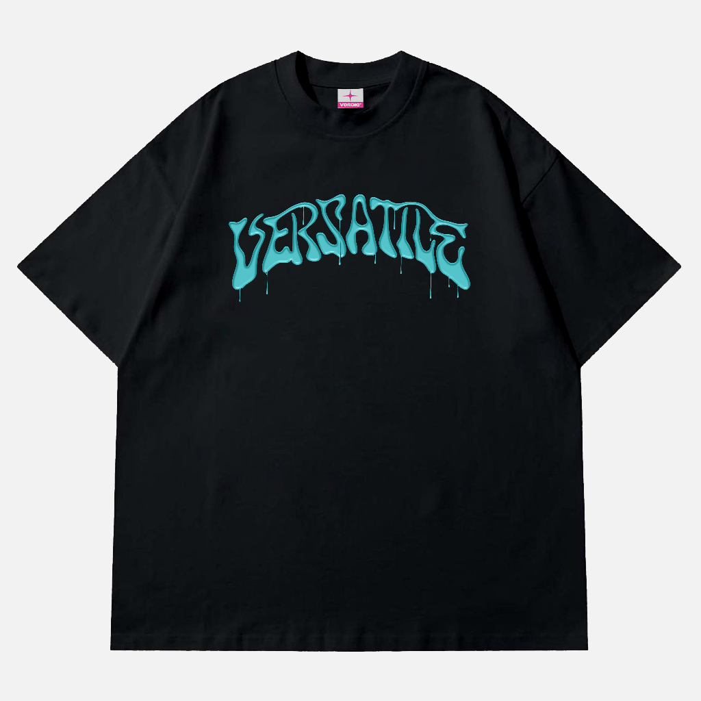 โลคาล์ VERGIE | ดริป ดริป | เสื้อยืดโอเวอร์ไซส์ | เสื้อยืด Distro Brand Local Original Clothing เสื้